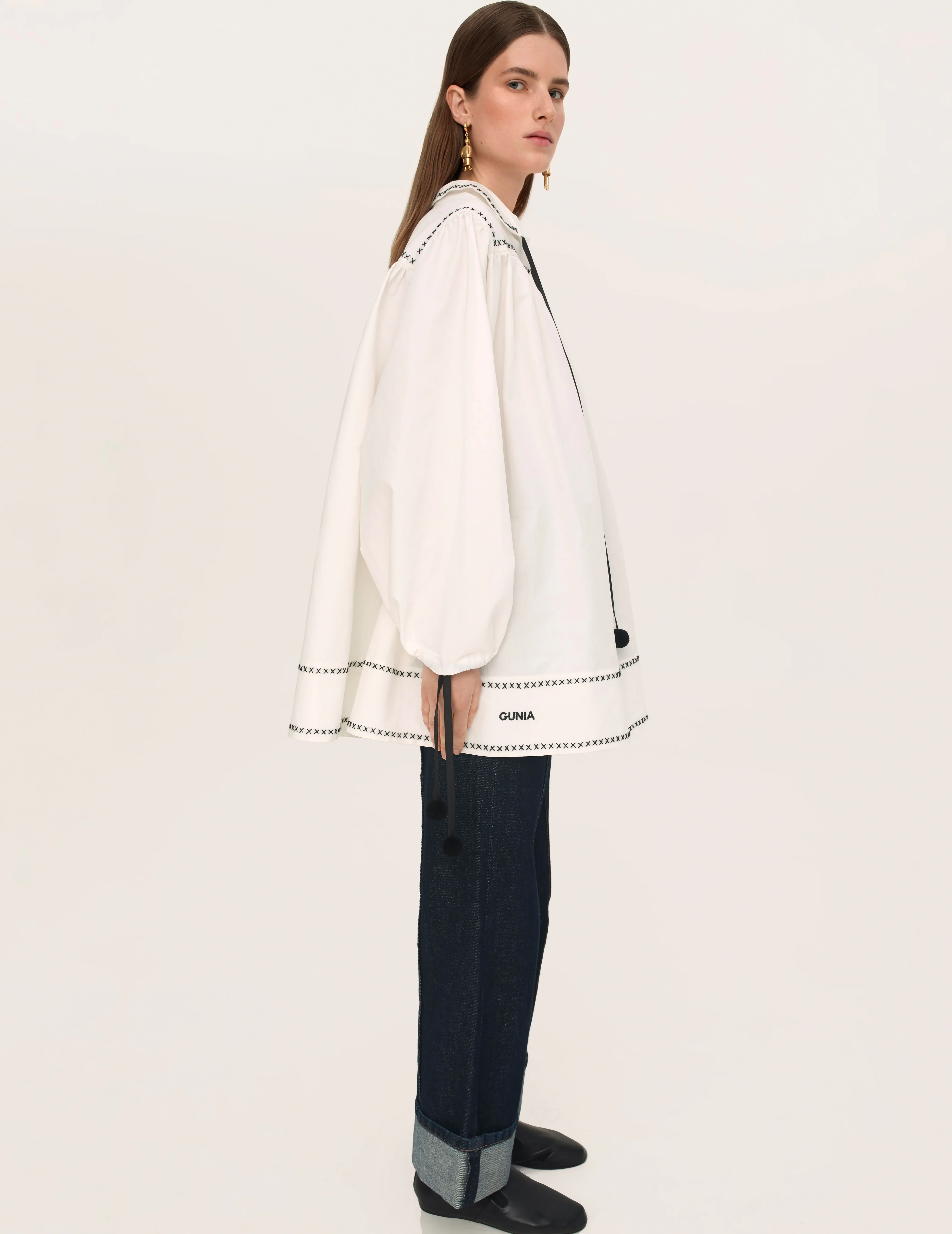 Annychka Embroidered Shirt - Image 4