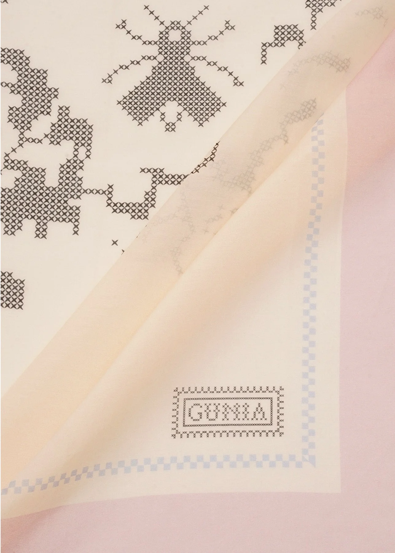 Flowers Batiste Headscarf - Image 4