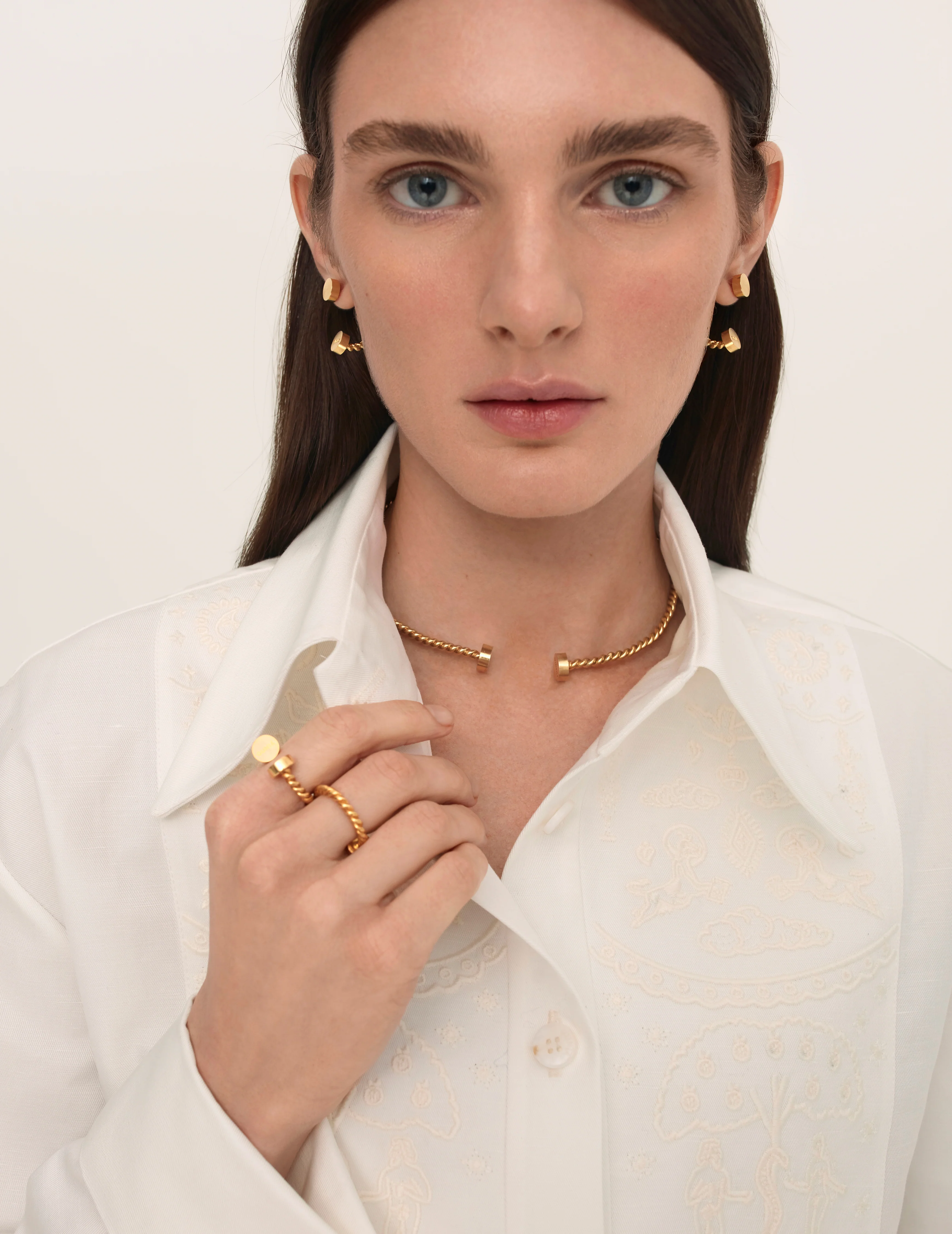 Hryvna Gold-Plated Ring - Image 3