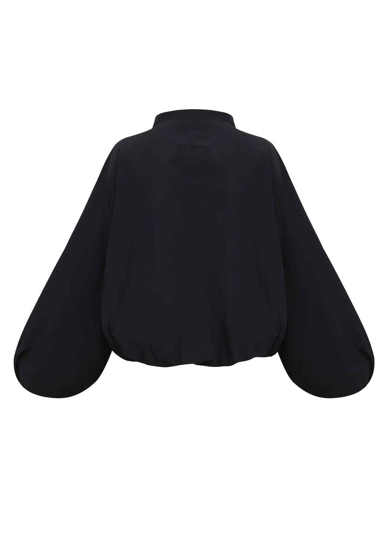 Embroidered Sports Jacket in black - Image 3