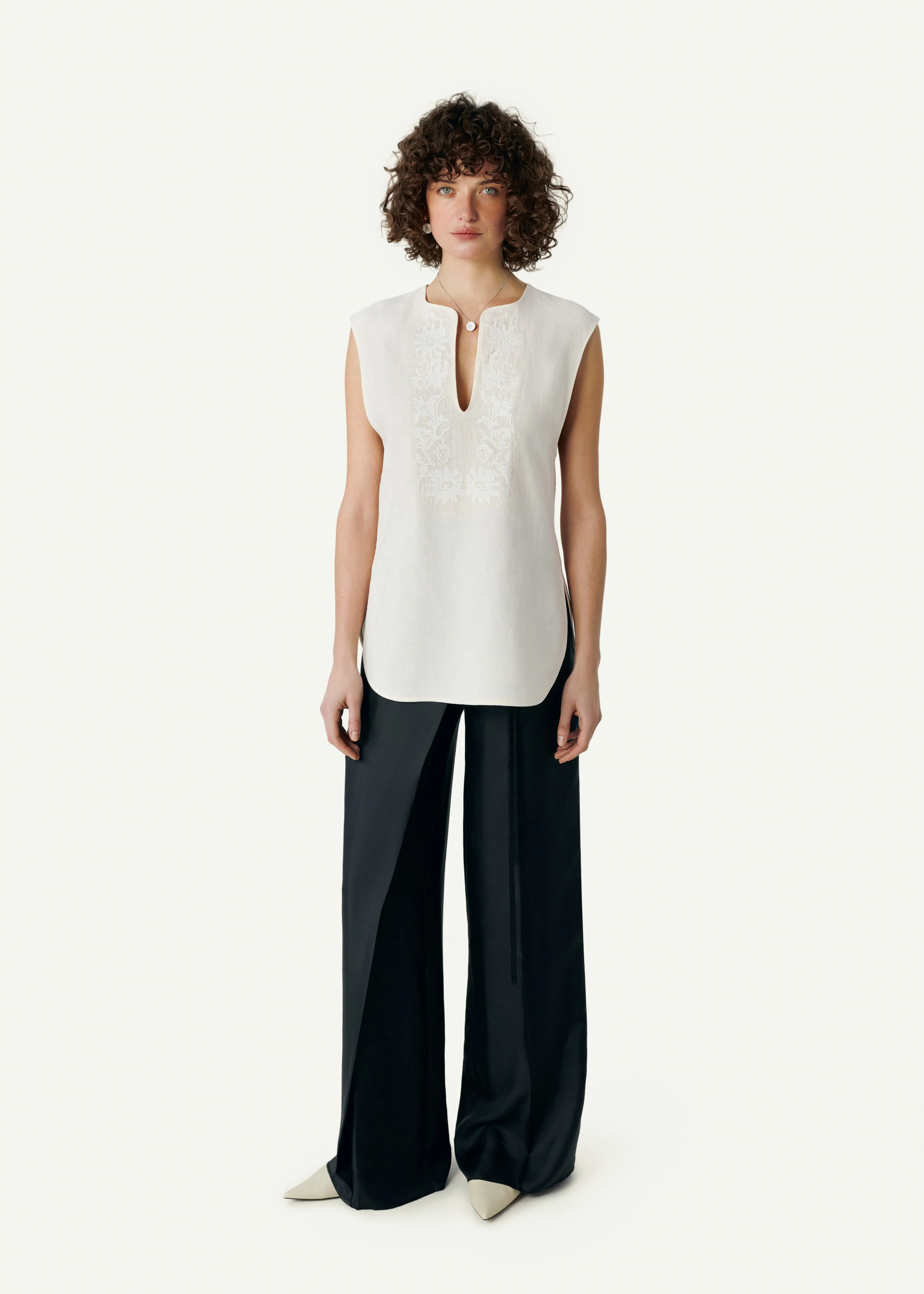 Classic Wrap Trousers - Image 4