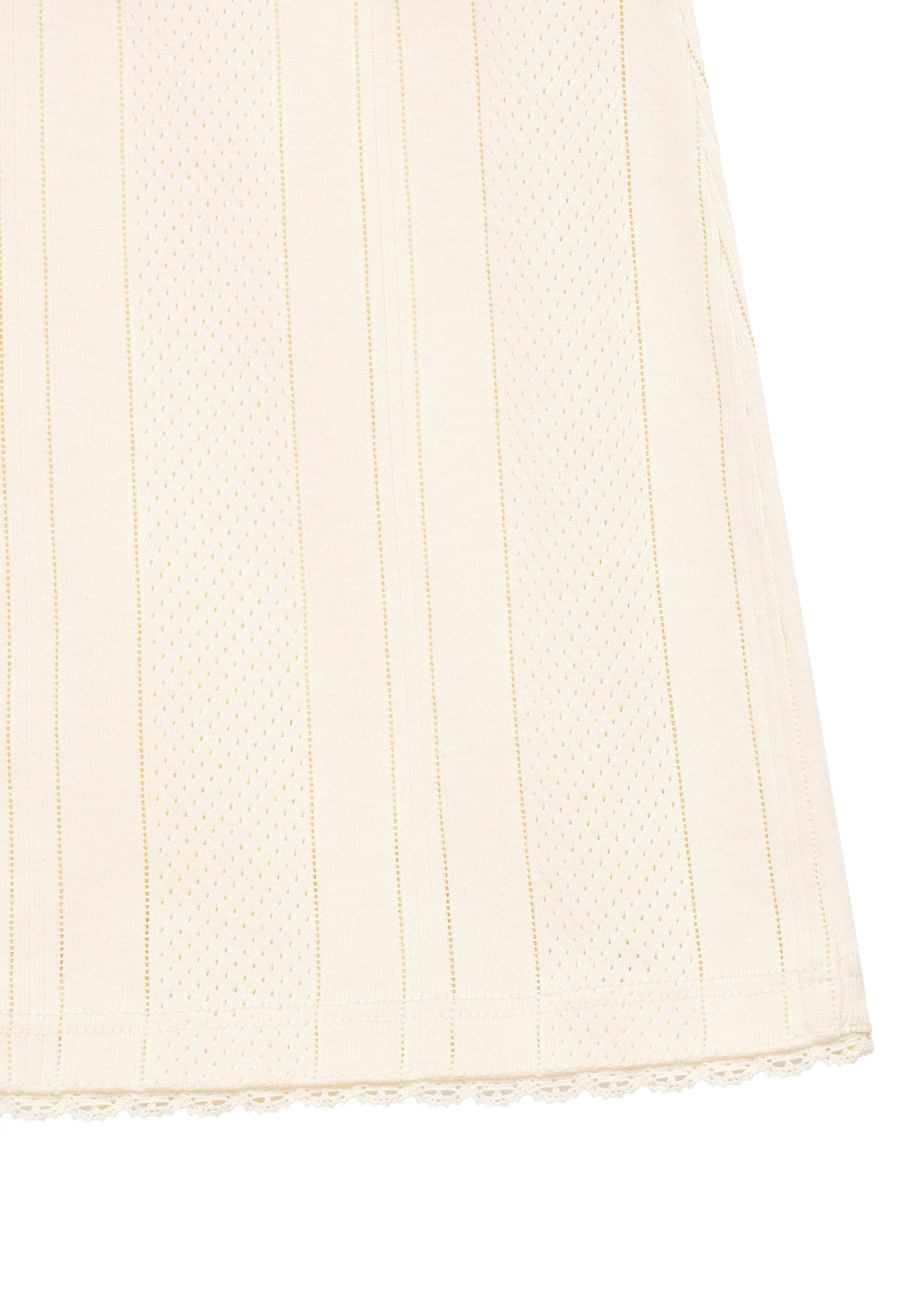 Textured Skirt in Milk - Image 3