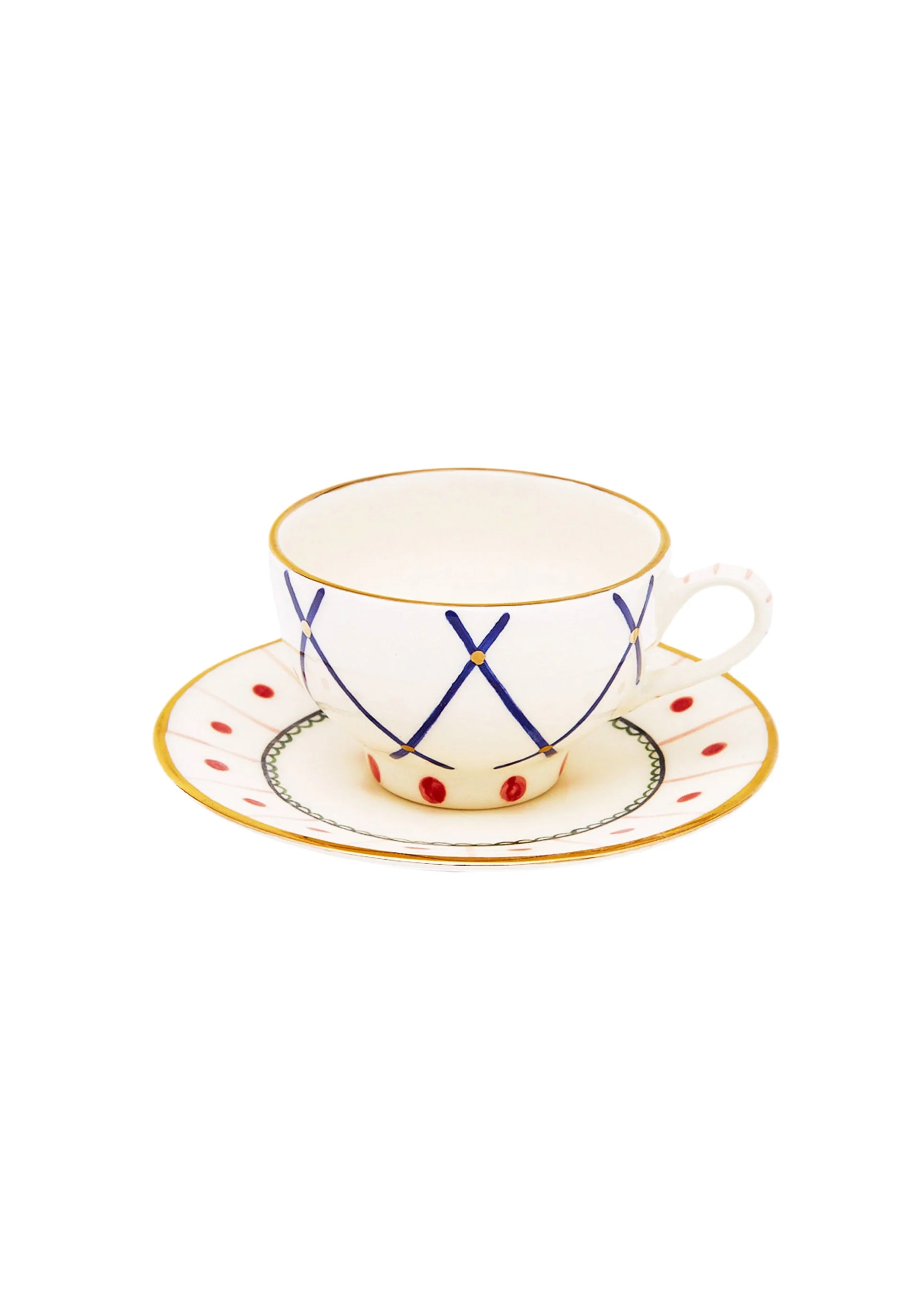 Set of two tea cups Easter - Image 3