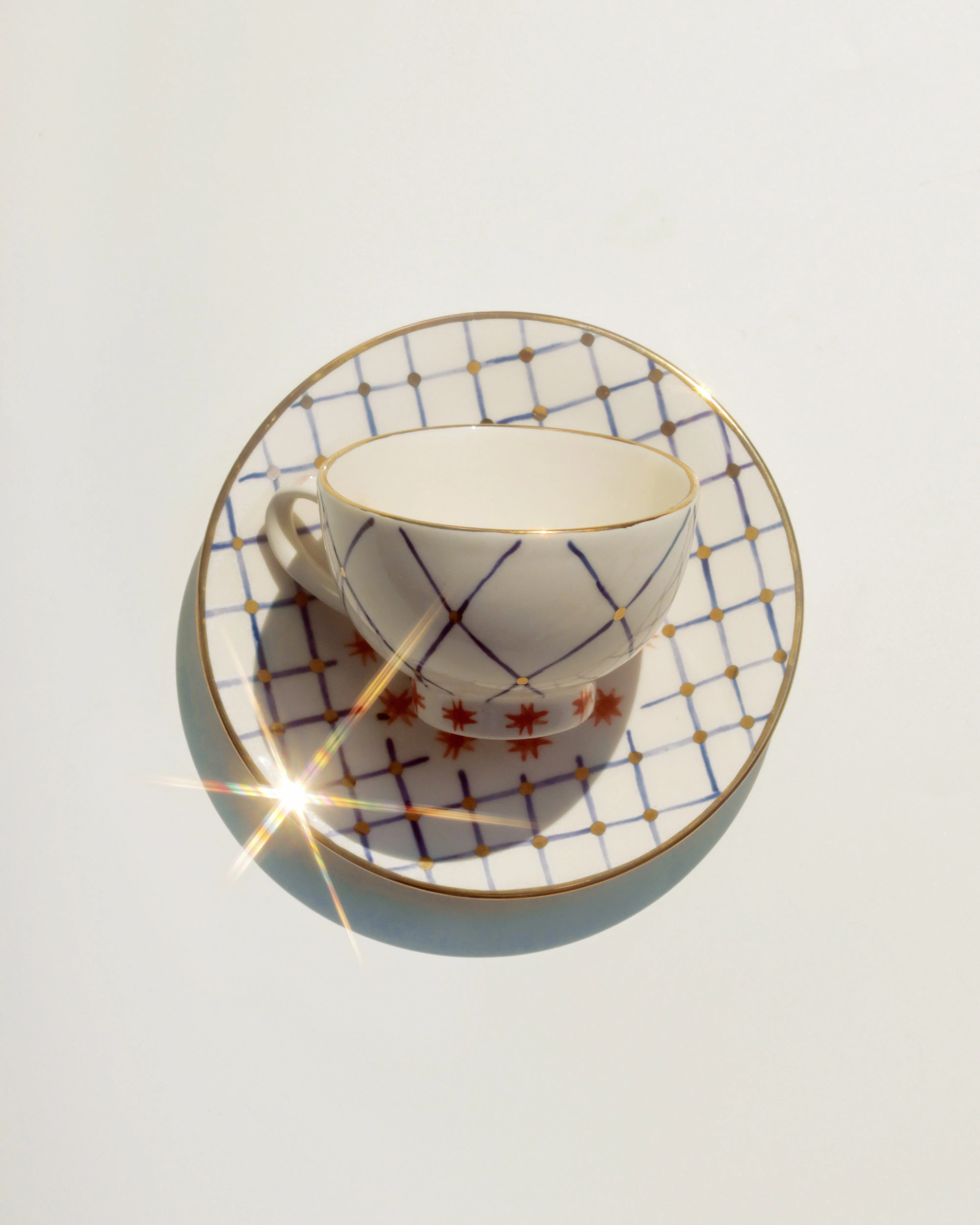 Set of two tea cups Easter - Image 5